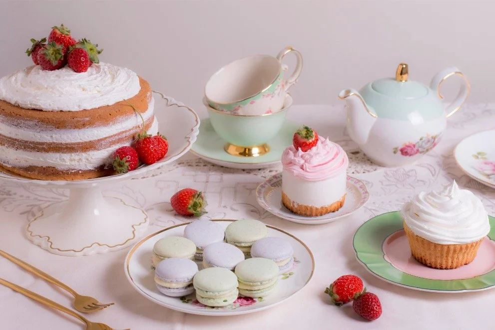 Pink Tea and Cake Sharing Party at Paradise Meadows, Signal